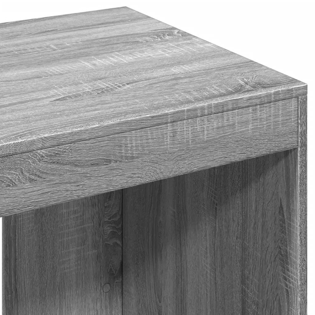 Scrivania Grigio Sonoma 103,5x56,5x94 cm in Legno Multistrato - homemem39
