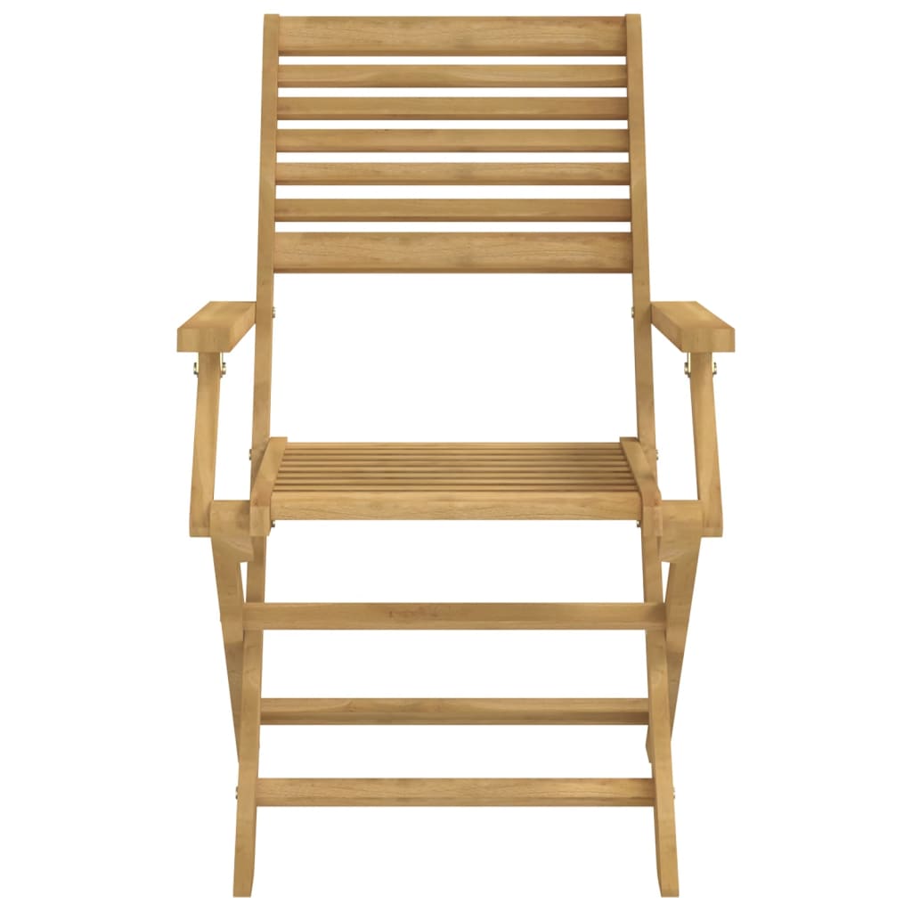 Set da Pranzo da Giardino 7 pz in Legno Massello di Acacia