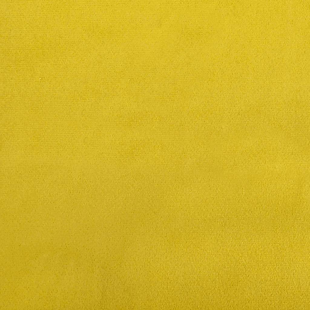 Sdraio con Capezzale e Bracciolo Destro in Velluto Giallo - homemem39