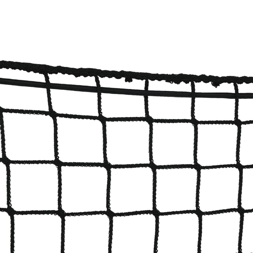 Rete per Rimorchio con Corda Elastica Nero 8x3,5 m in PP