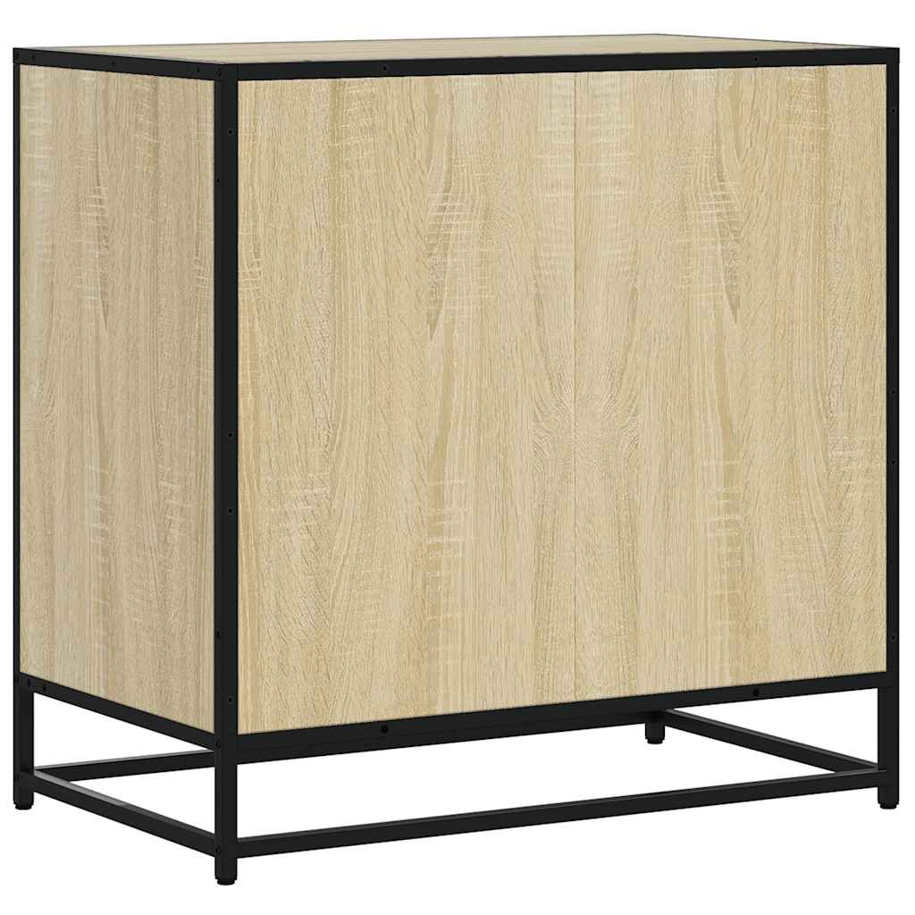 Cassettiera Rovere Sonoma 70x41x70 cm in Legno Multistrato - homemem39