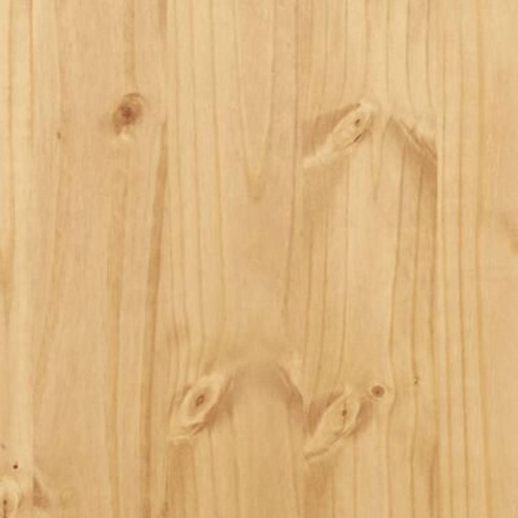 Set da Pranzo 5 pz Corona Pieghevole Grigio in Legno di Pino | homemem39