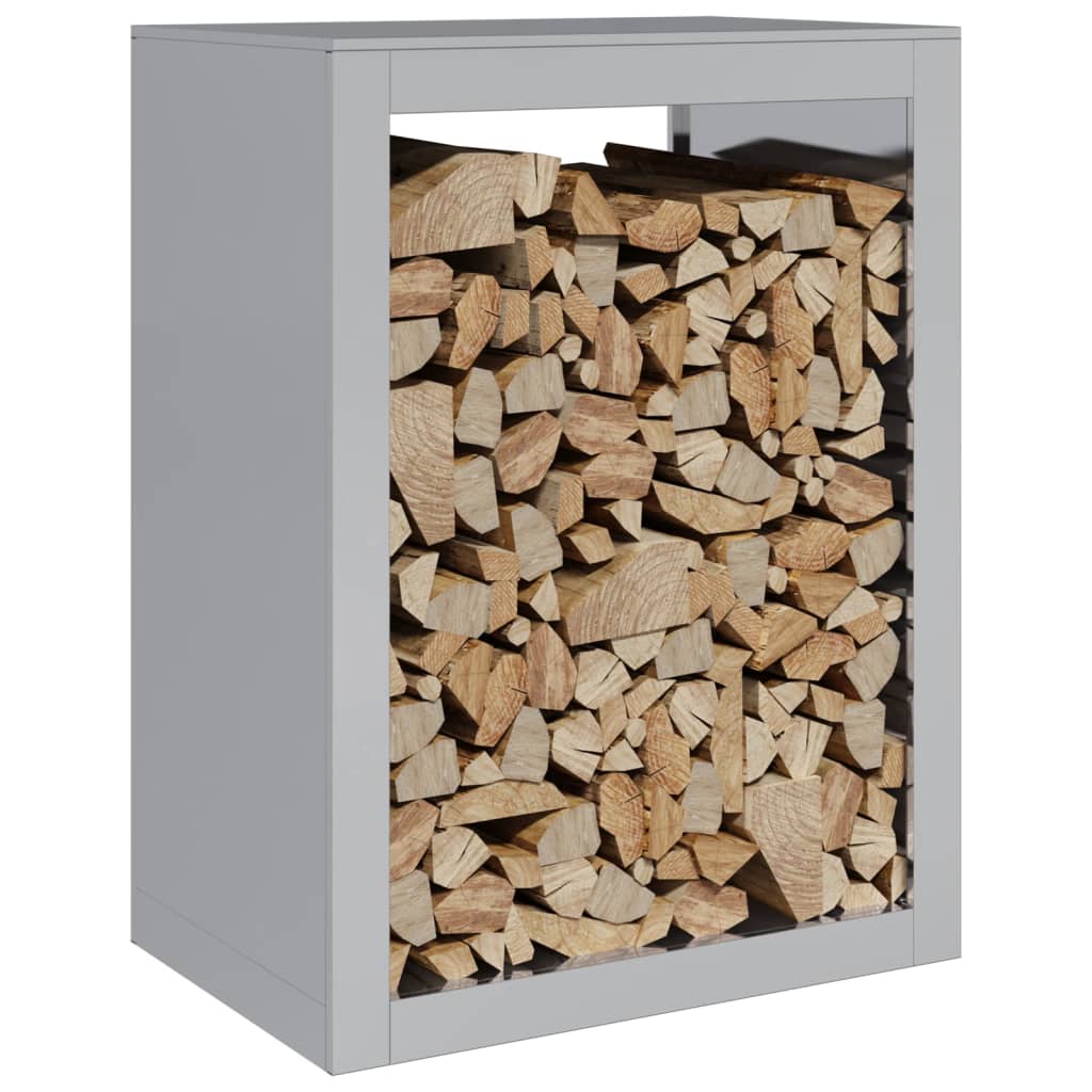 Rastrelliera per Legna 60x40x80 cm in Acciaio Zincato - homemem39