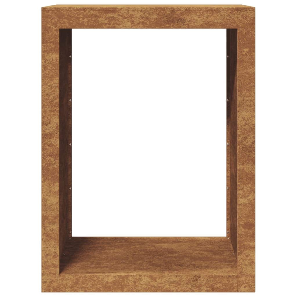 Portalegna 60x40x80 cm in Acciaio Corten - homemem39