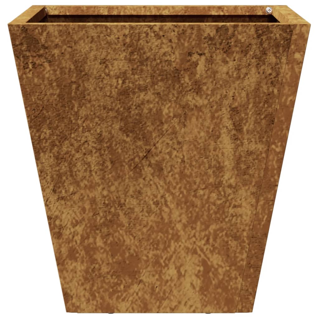 Fioriera da Giardino 30x30x30 cm in Acciaio Corten - homemem39