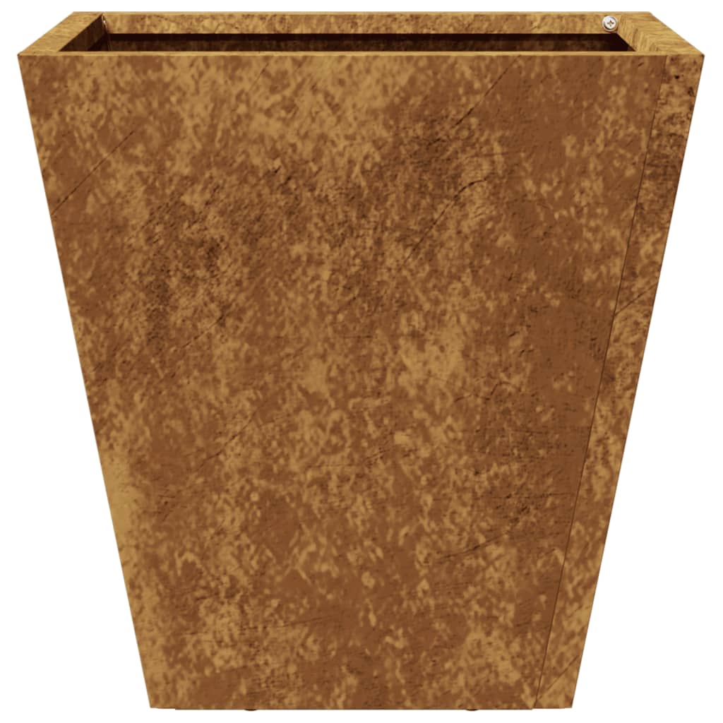 Fioriera da Giardino 30x30x30 cm in Acciaio Corten - homemem39