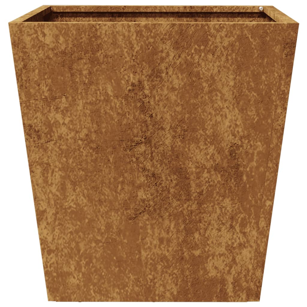 Fioriera da Giardino 40x40x40 cm in Acciaio Corten