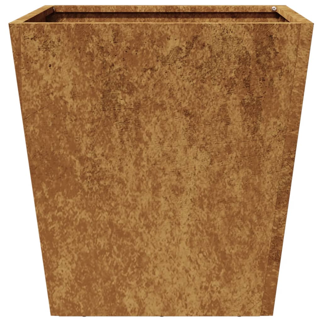 Fioriera da Giardino 40x40x40 cm in Acciaio Corten