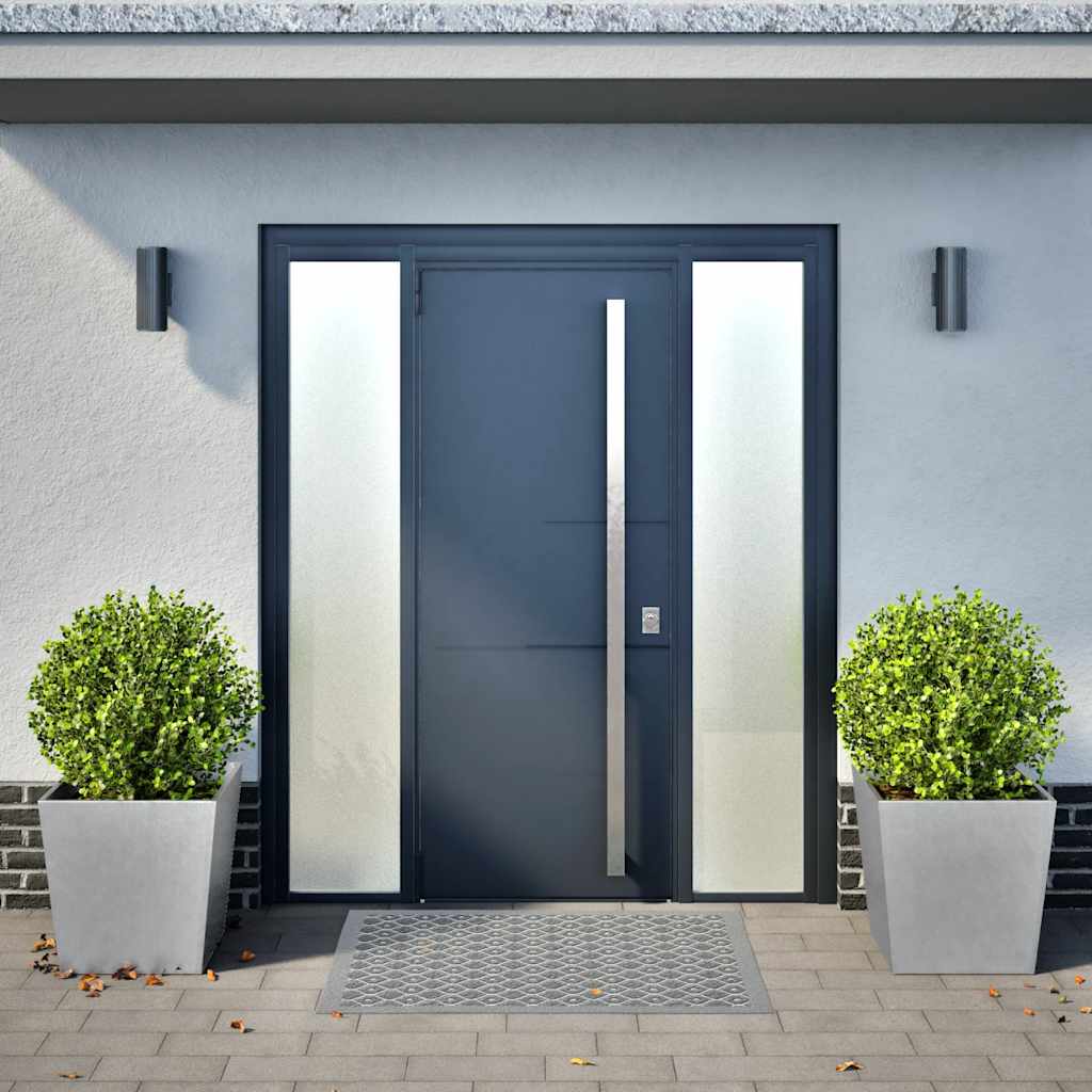 Fioriere da Giardino 2 pz 50x50x50 cm in Acciaio Zincato - homemem39