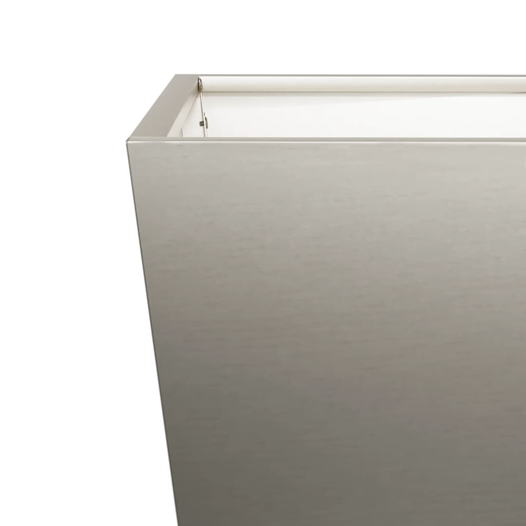 Fioriere da Giardino 2 pz 50x50x50 cm in Acciaio Corten