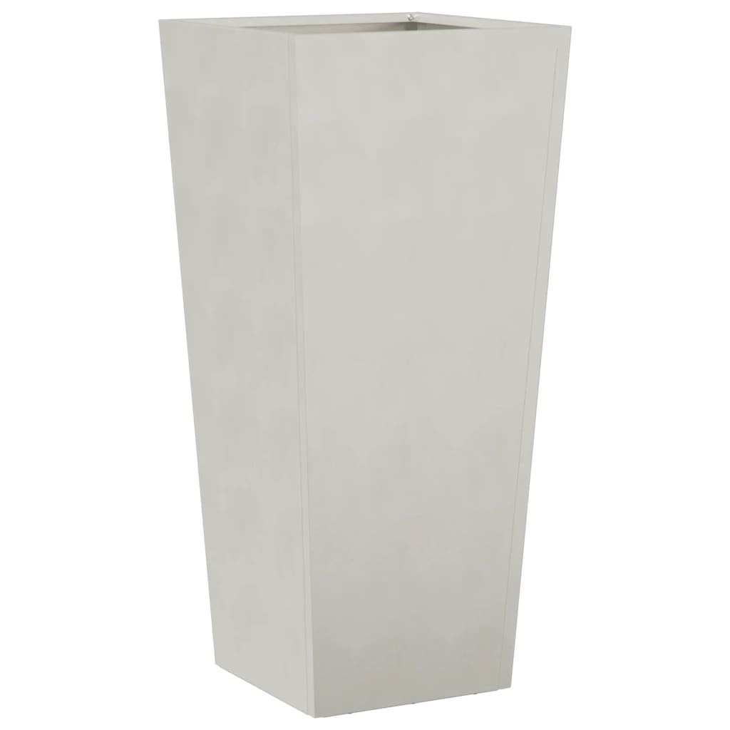 Fioriera da Giardino 35x35x75 cm in Acciaio Inox - homemem39