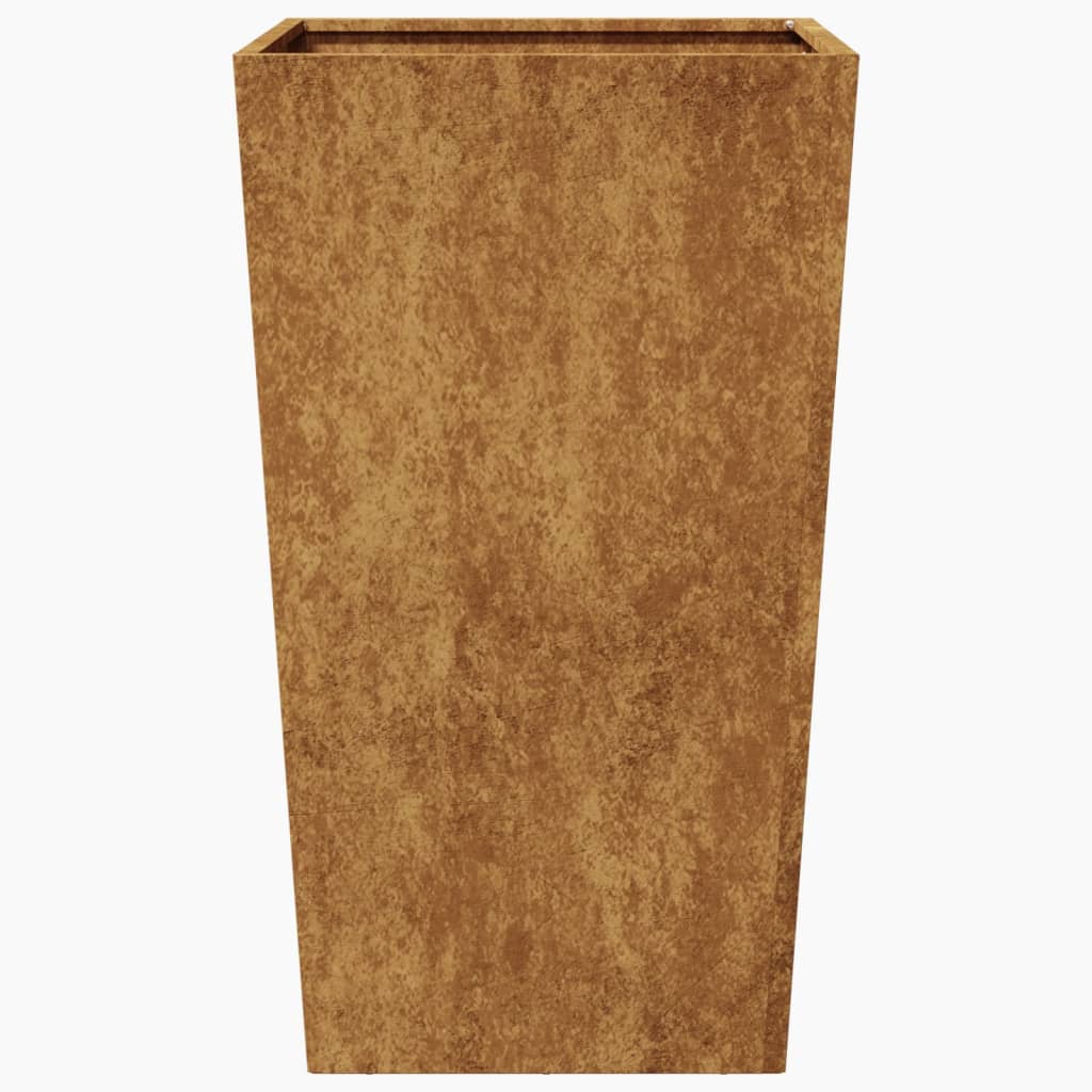 Fioriere da Giardino 2 pz 45x45x75 cm in Acciaio Corten - homemem39