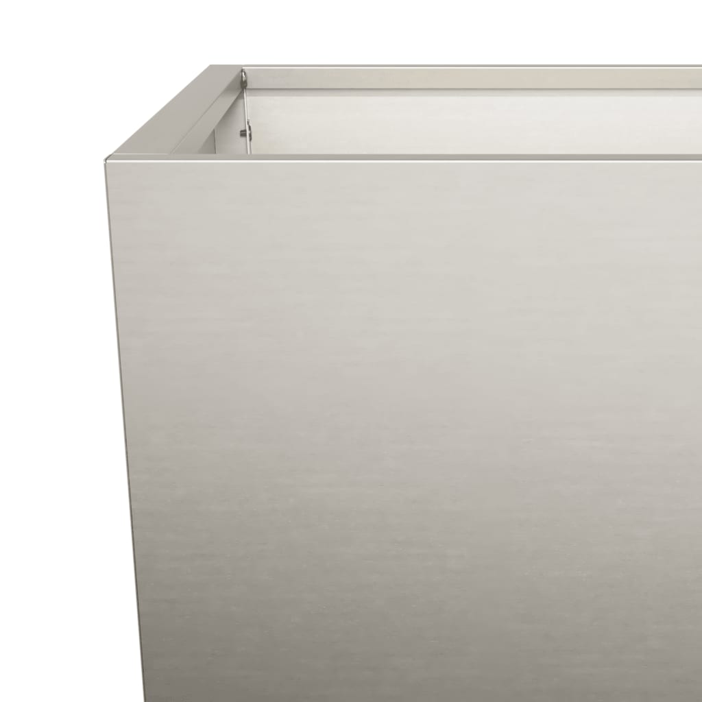 Fioriere da Giardino 2 pz 45x45x75 cm in Acciaio Corten - homemem39