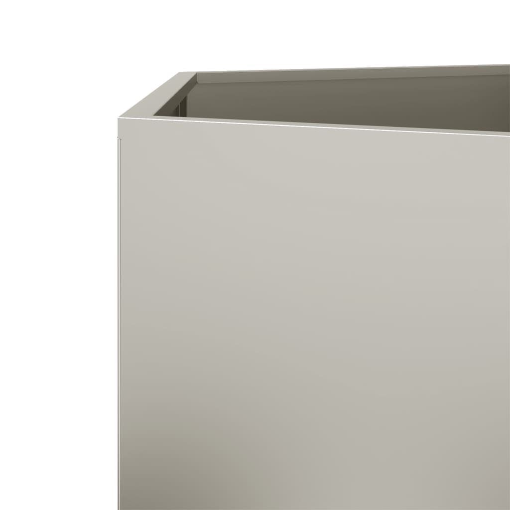 Fioriera da Giardino Esagono 138x120x45 cm in Acciaio Corten - homemem39