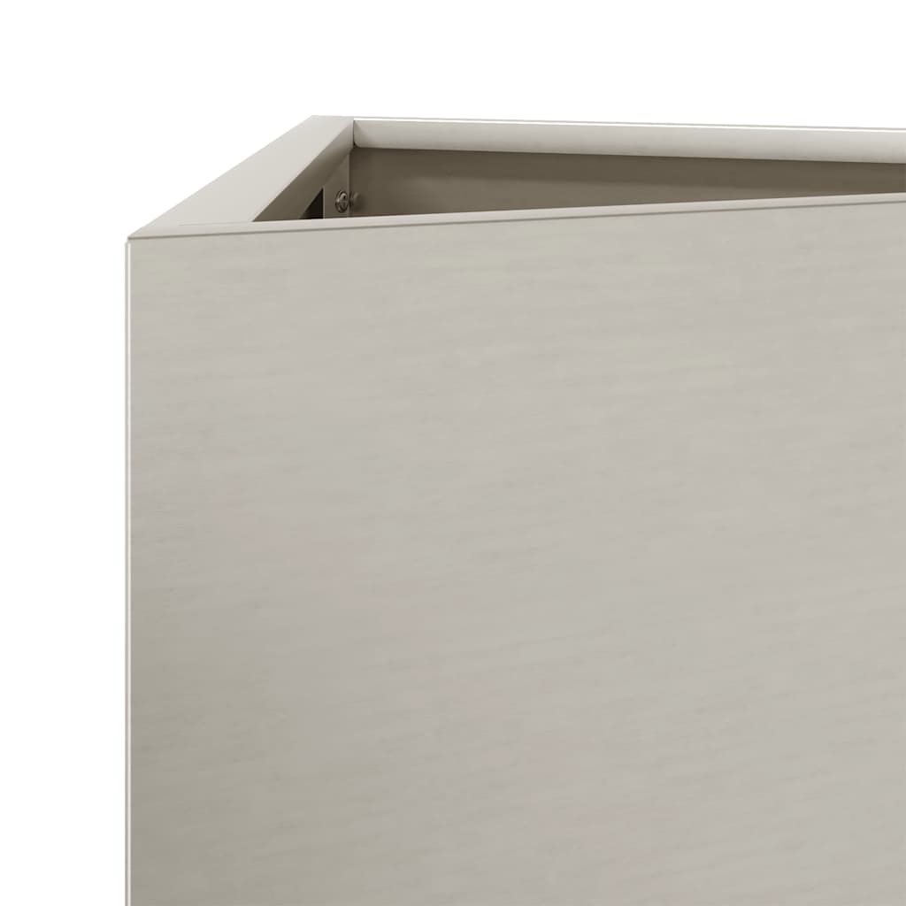 Fioriere da Giardino 2 pz Triangolari 50x43x75cm Acciaio Corten | homemem39