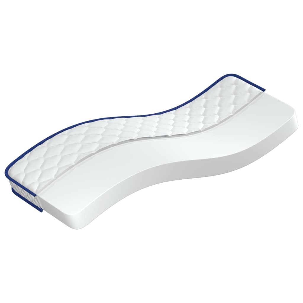 Materasso Viscoelastico Bianco 70x200x17 cm - homemem39