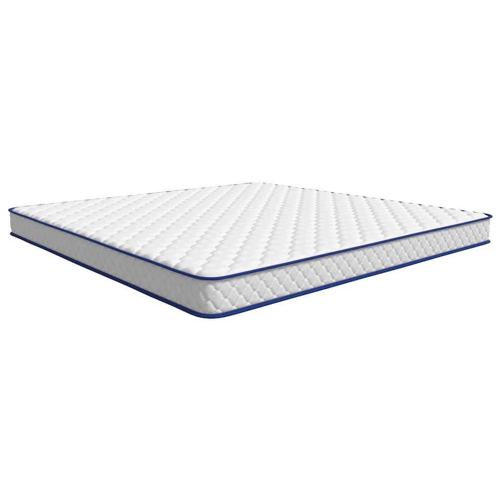 Materasso Viscoelastico Bianco 200x200x17 cm Morbido - homemem39