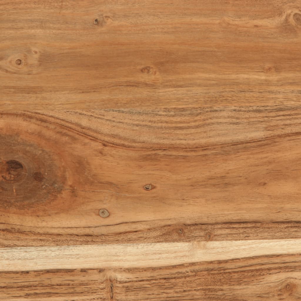 Tavolo Consolle 110x42x76 cm in Legno Massello di Acacia | homemem39