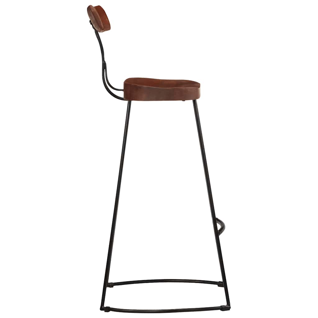 Sgabelli da Bar 2 pz 49x43x103 cm in Legno Massello di Mango - homemem39