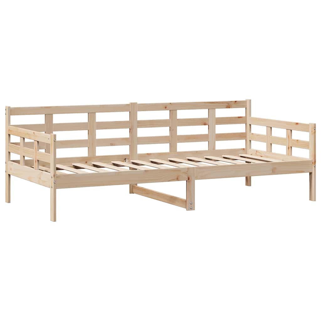 Dormeuse con Cassetti 90x200 cm Legno Massello Pino