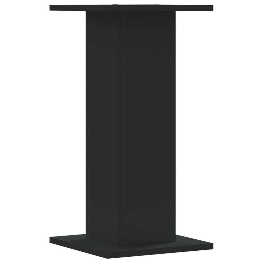 Supporti Altoparlanti 2 pz Neri 30x30x40cm in Legno Multistrato - homemem39