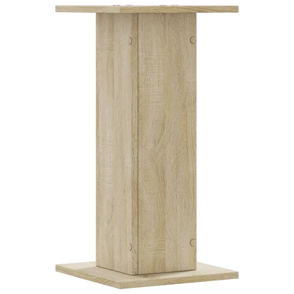 Supporti Altoparlanti 2 pz Rovere 30x30x40 cm in Multistrato - homemem39