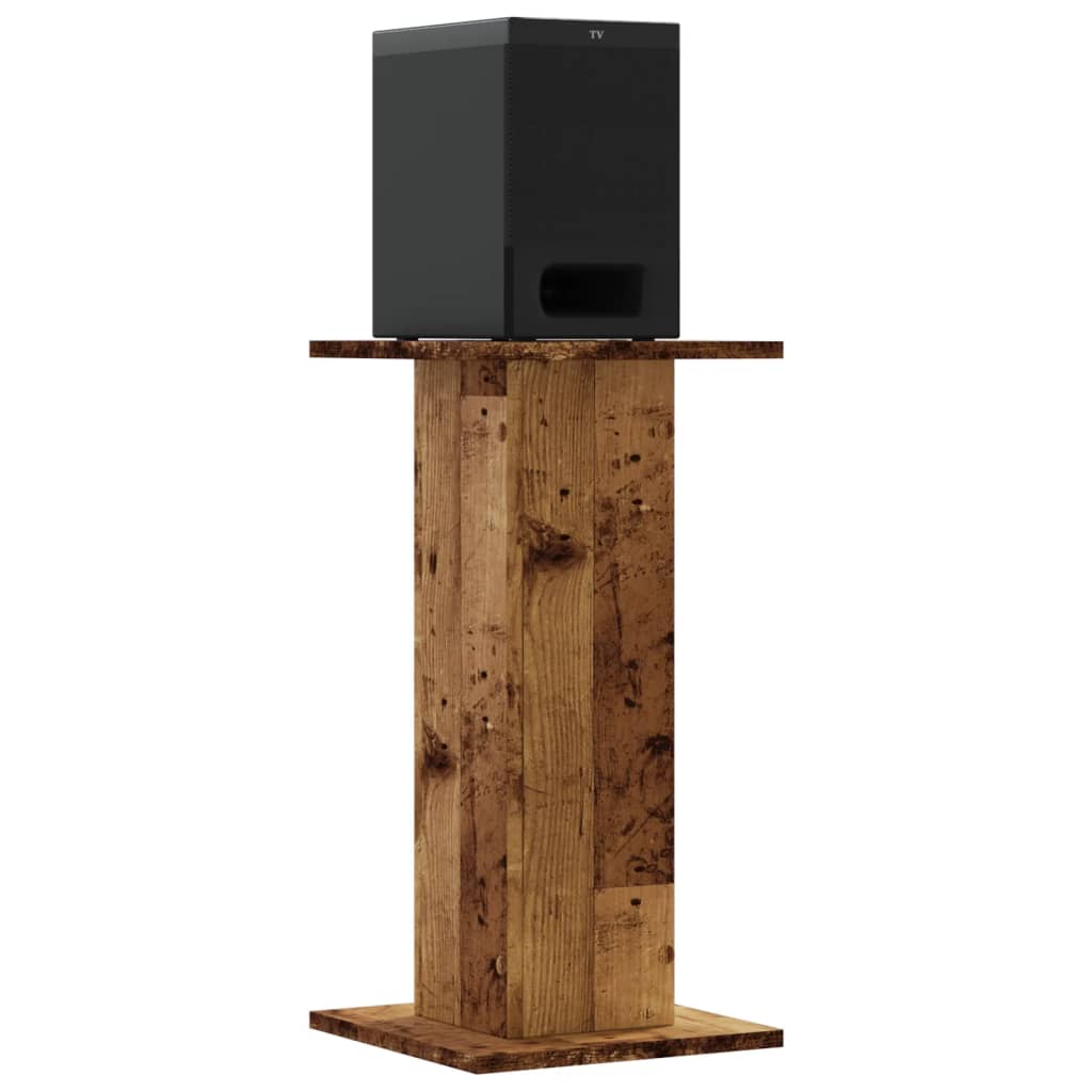 Supporti Altoparlanti 2 pz Legno 30x30x60 cm Legno Multistrato - homemem39