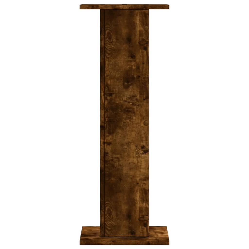Supporti Altoparlanti 2 pz Rovere 30x30x80 cm Legno Multistrato - homemem39