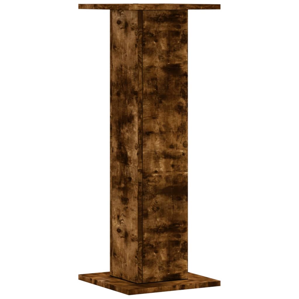 Supporti Altoparlanti 2 pz Rovere 30x30x80 cm Legno Multistrato - homemem39