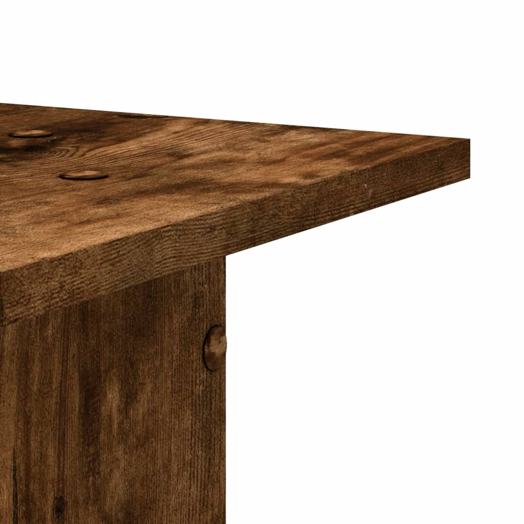 Supporti Altoparlanti 2 pz Rovere 30x30x80 cm Legno Multistrato - homemem39