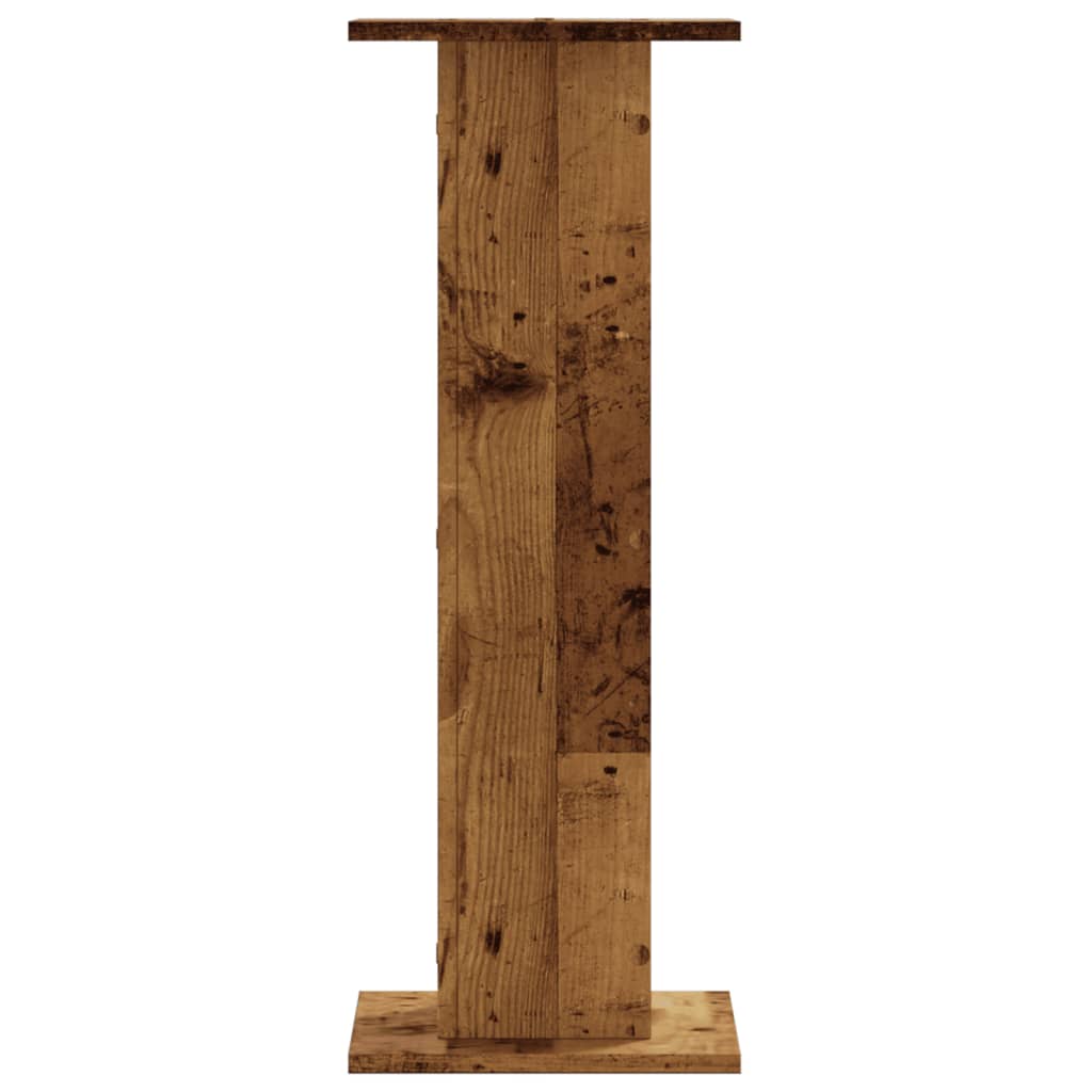 Supporti Altoparlanti 2 pz Legno 30x30x80 cm Legno Multistrato - homemem39
