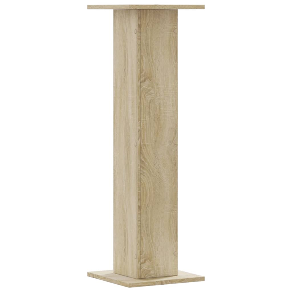 Supporti Altoparlanti 2 pz Rovere 30x30x95 cm in Multistrato - homemem39