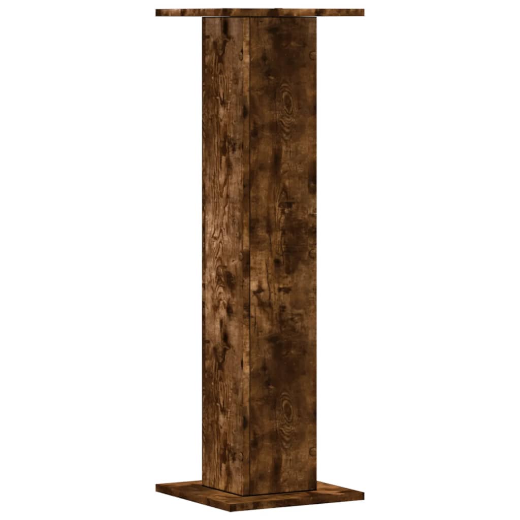 Supporti Altoparlanti 2 pz Rovere 30x30x95 cm Legno Multistrato - homemem39