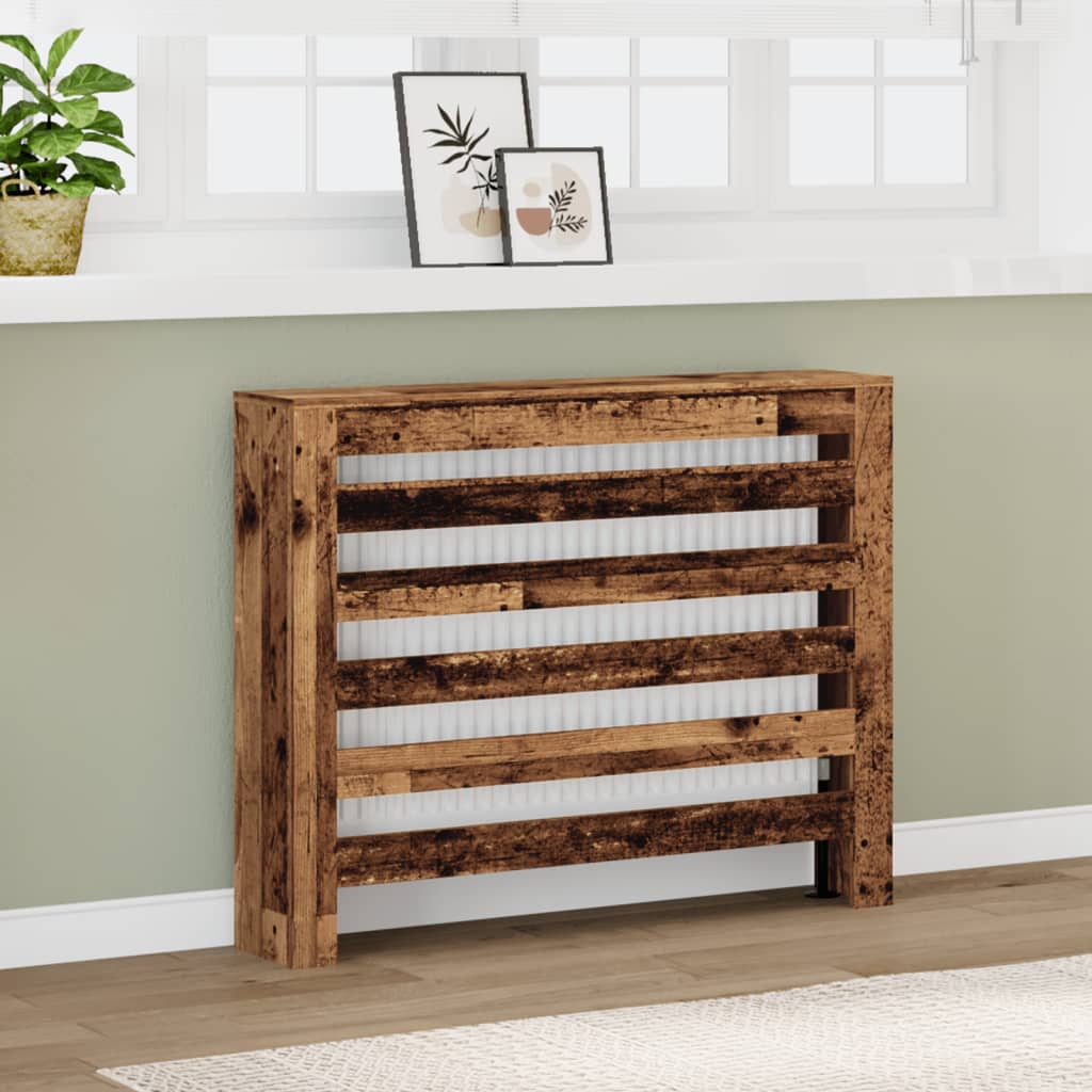 Copertura Termosifone Legno Antico 104x20x82 Legno Multistrato - homemem39