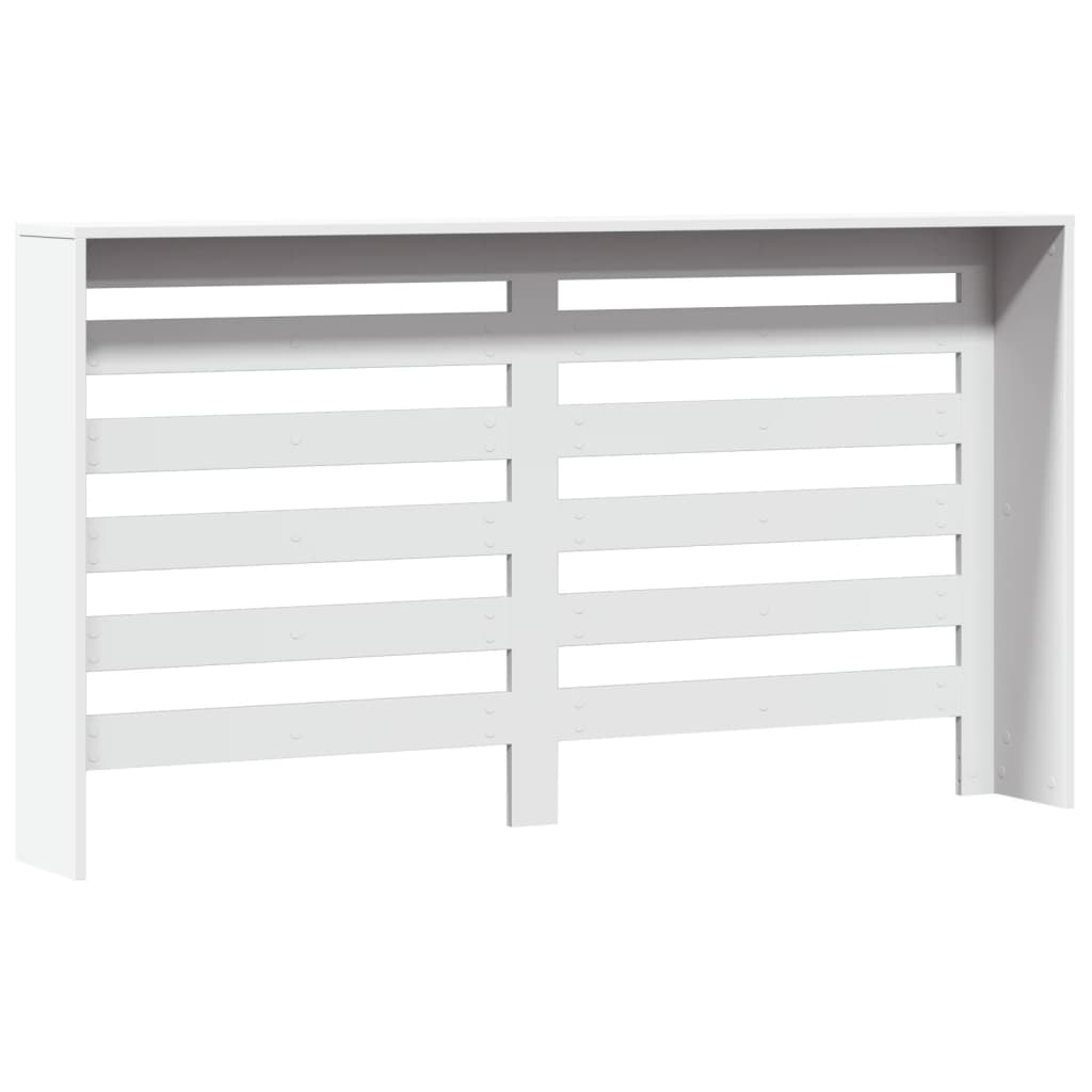 Copertura Termosifone Bianca 149x20x82 cm Legno Multistrato - homemem39