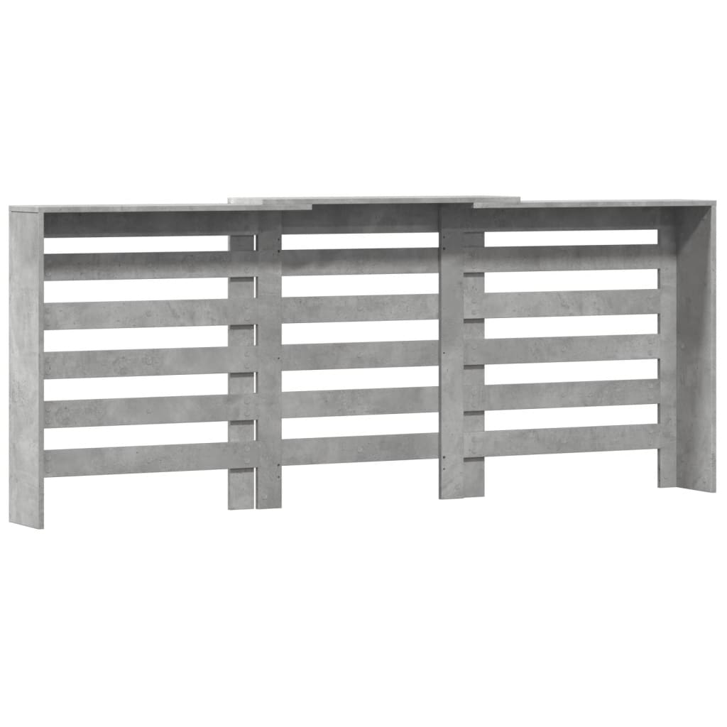 Copertura Termosifone Grigio Cemento 205x21,5x83,5 Multistrato - homemem39