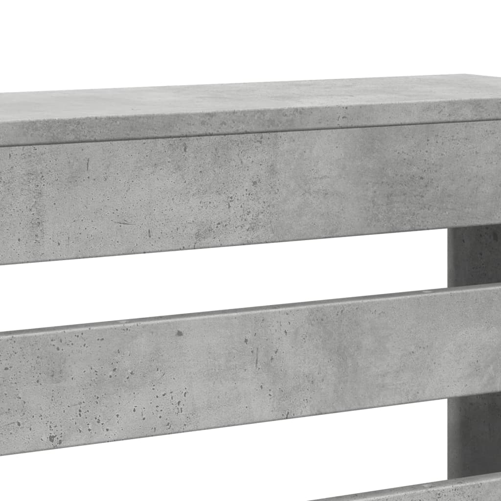 Copertura Termosifone Grigio Cemento 205x21,5x83,5 Multistrato - homemem39