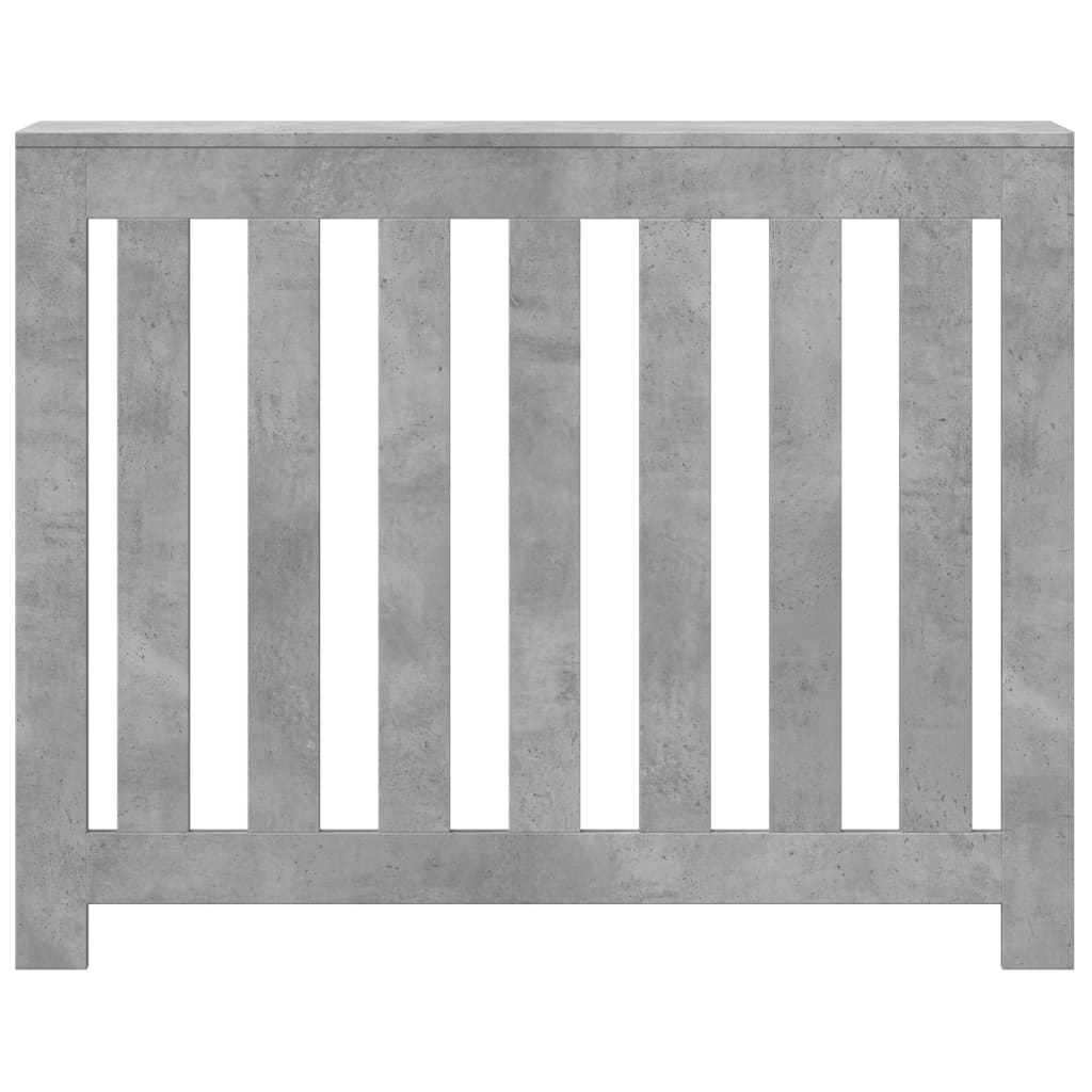 Copertura Termosifone Grigio Cemento 104x20x82cm in Multistrato - homemem39