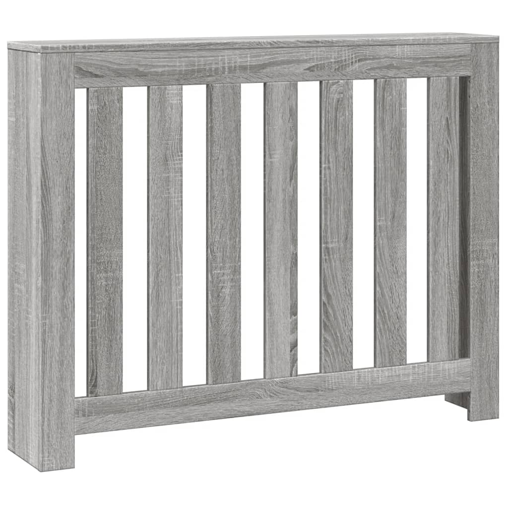 Copertura Termosifone Grigio Sonoma 104x20x82 Legno Multistrato - homemem39