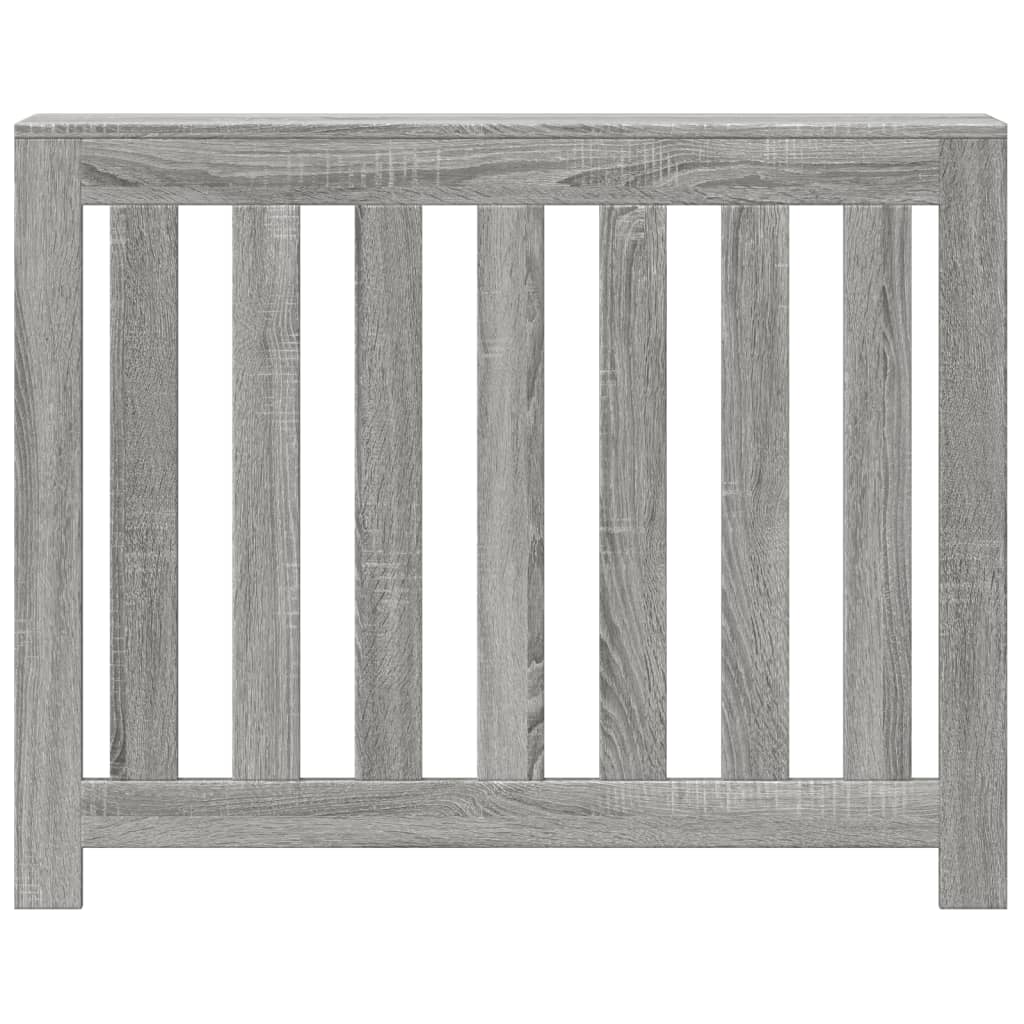 Copertura Termosifone Grigio Sonoma 104x20x82 Legno Multistrato - homemem39