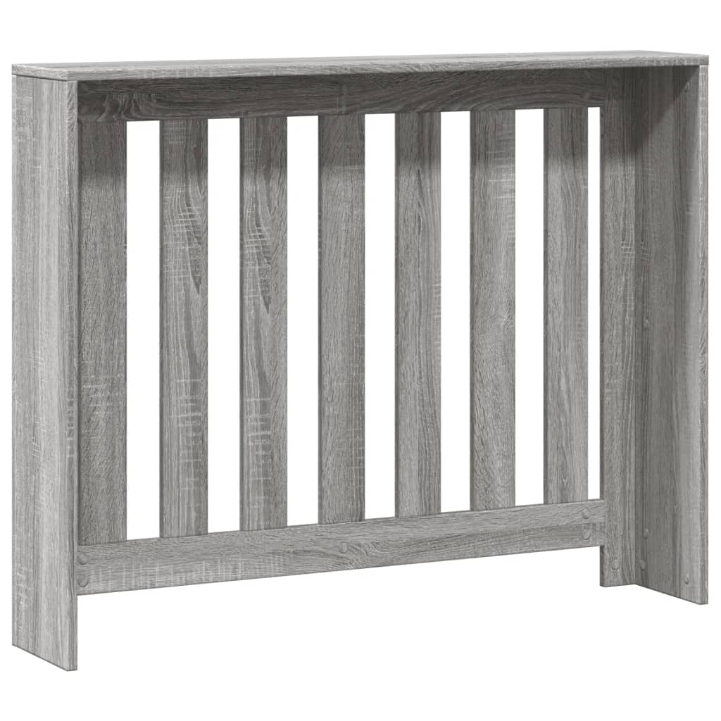 Copertura Termosifone Grigio Sonoma 104x20x82 Legno Multistrato - homemem39