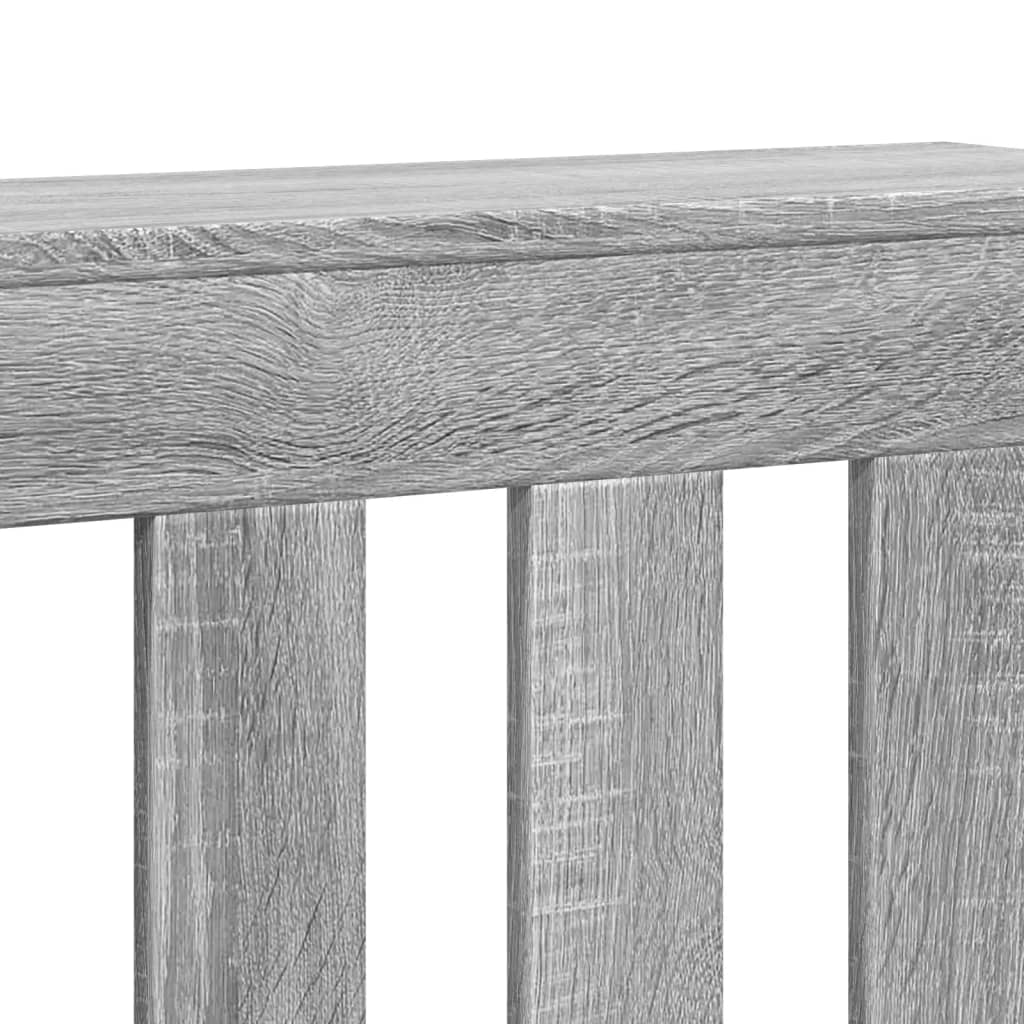 Copertura Termosifone Grigio Sonoma 104x20x82 Legno Multistrato - homemem39
