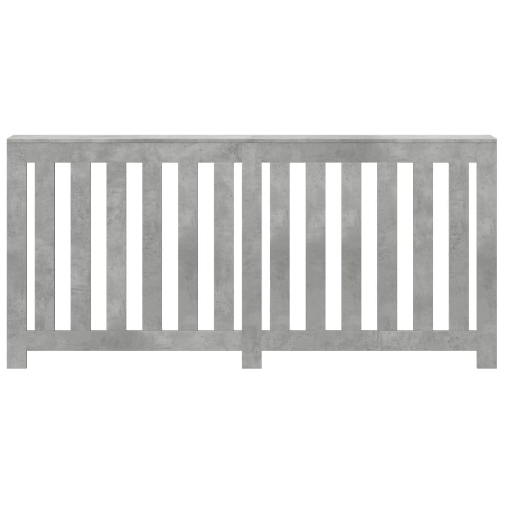 Copertura Termosifone Grigio Cemento 175x20x82cm in Multistrato - homemem39