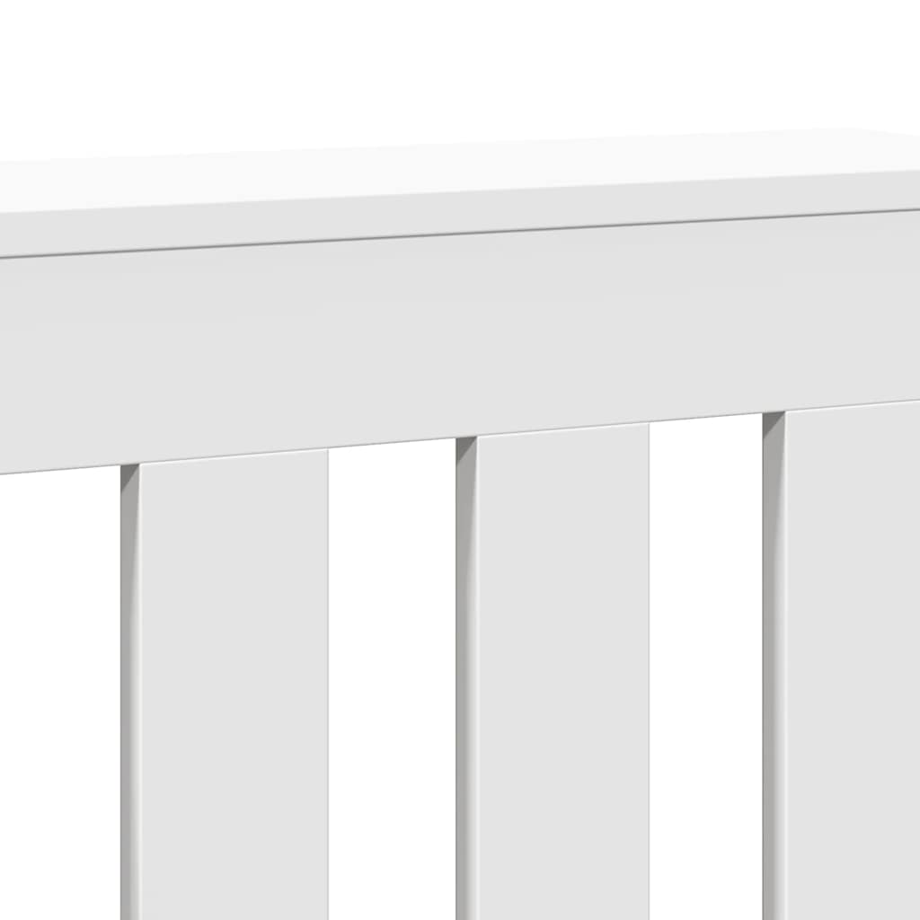 Copertura Termosifone Bianca 205x21,5x83,5 cm Legno Multistrato - homemem39