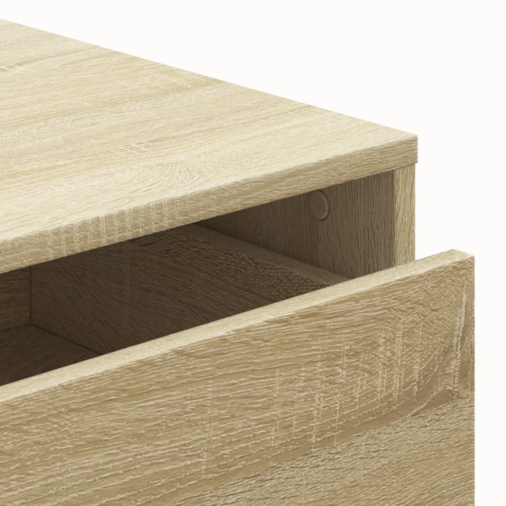 Cassettiera Angolare Rovere Sonoma 40x41x58cm Legno Multistrato