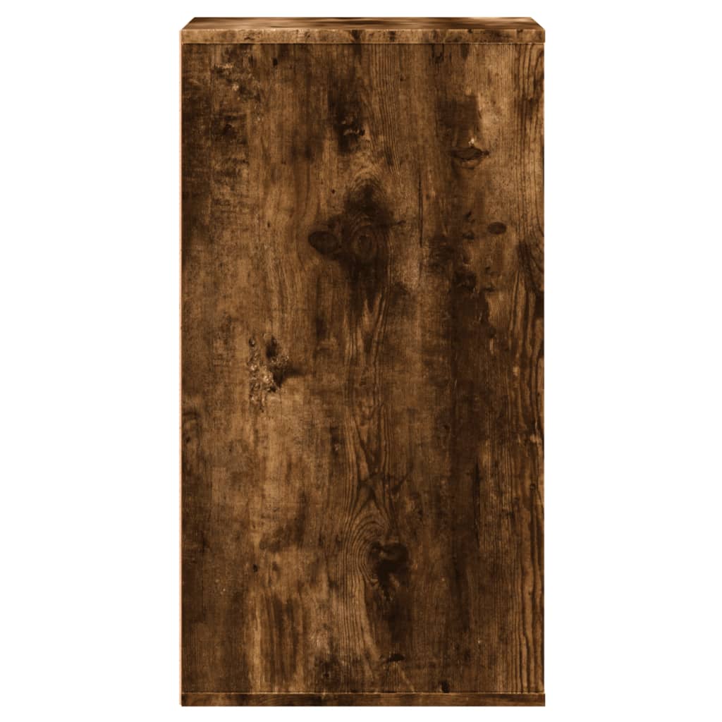 Cassettiera Angolare Rovere Fumo 40x41x76cm Legno Multistrato - homemem39