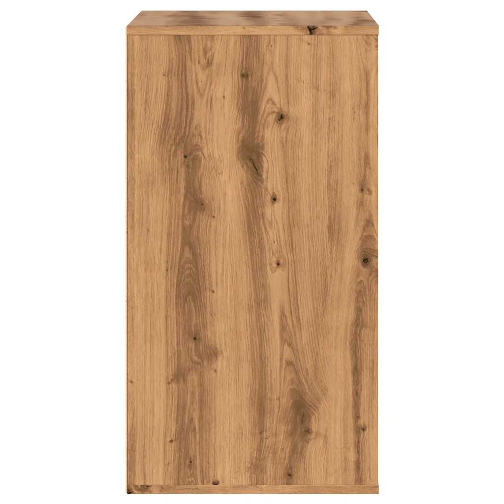 Cassettiera Angolare Rovere Artigianale 60x41x76cm Multistrato - homemem39
