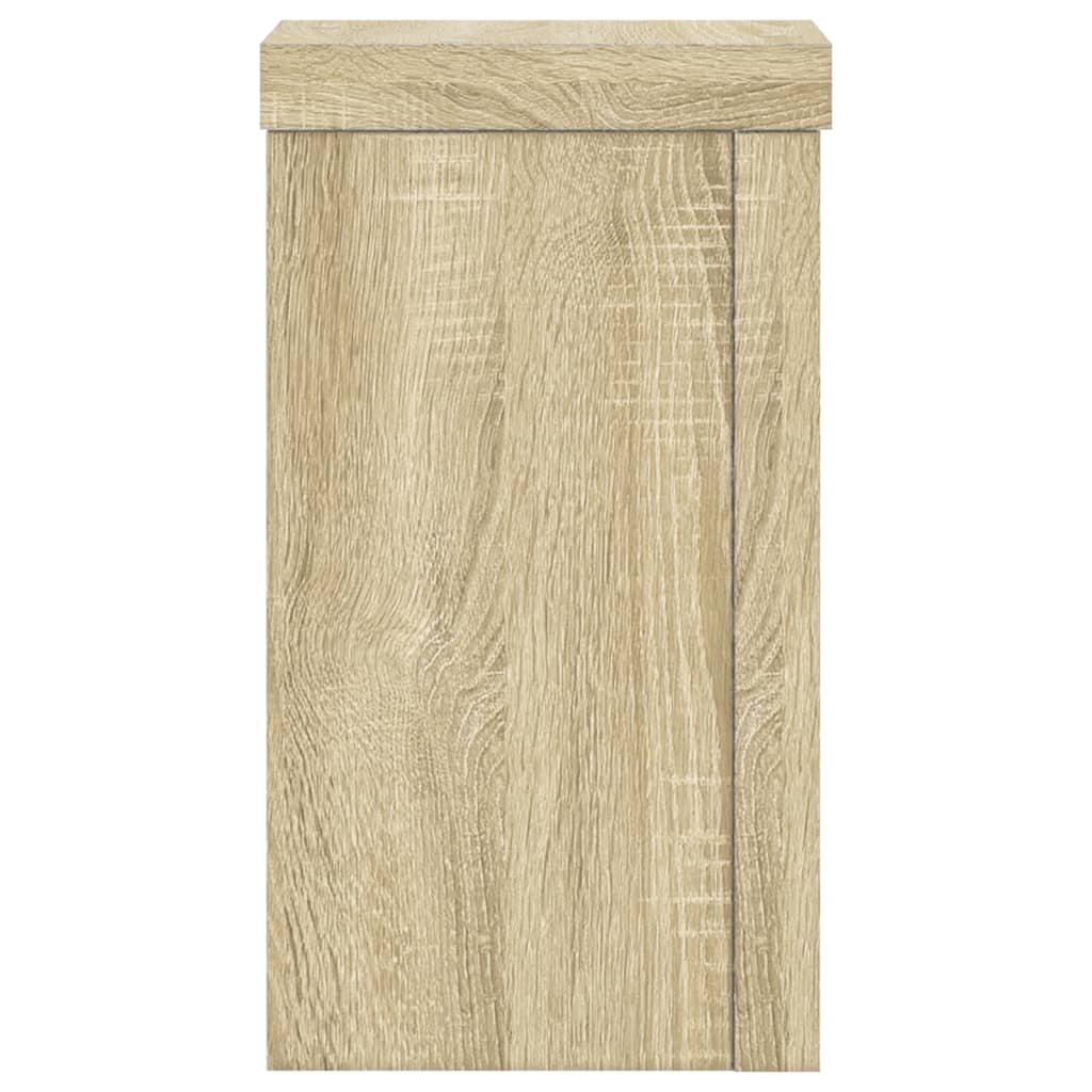Supporti per Piante 2 pz Rovere 10x10x18 cm in Multistrato - homemem39