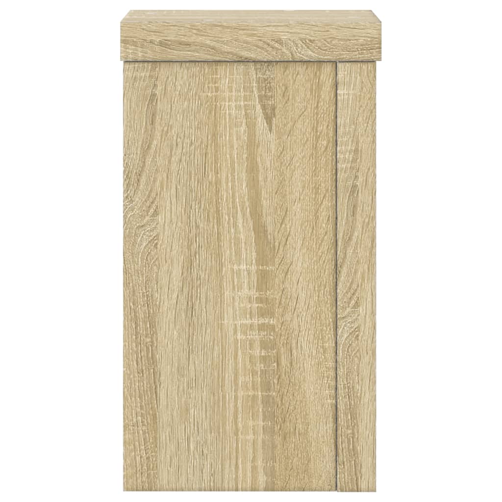 Supporti per Piante 2 pz Rovere 10x10x18 cm in Multistrato - homemem39