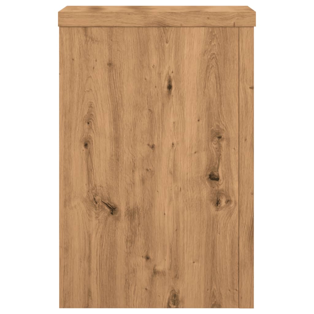 Supporti per Piante 2 pz Rovere 20x20x30 cm in Multistrato - homemem39
